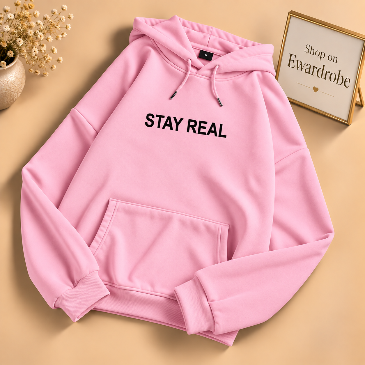 Stay Real Hoodie
