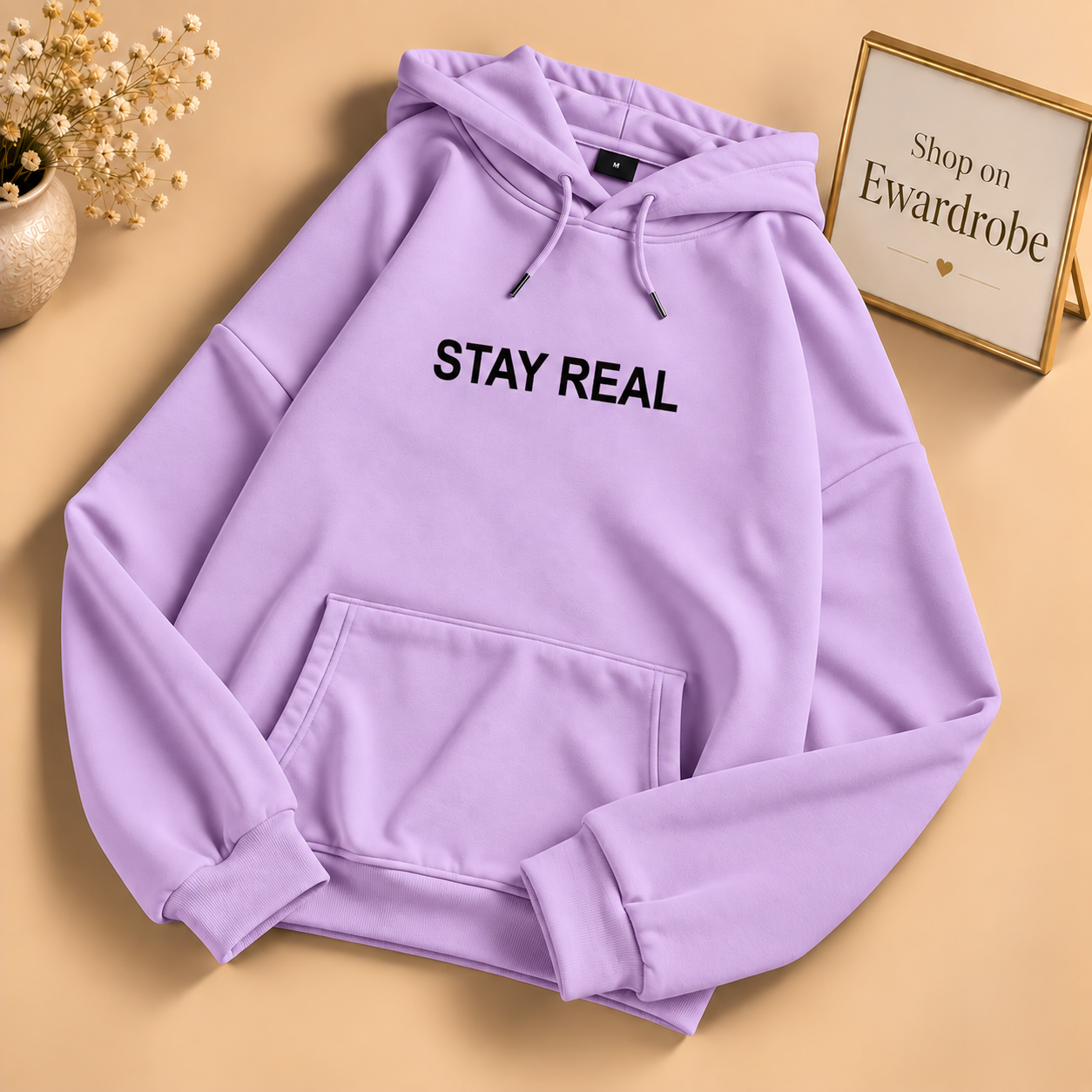Stay Real Hoodie