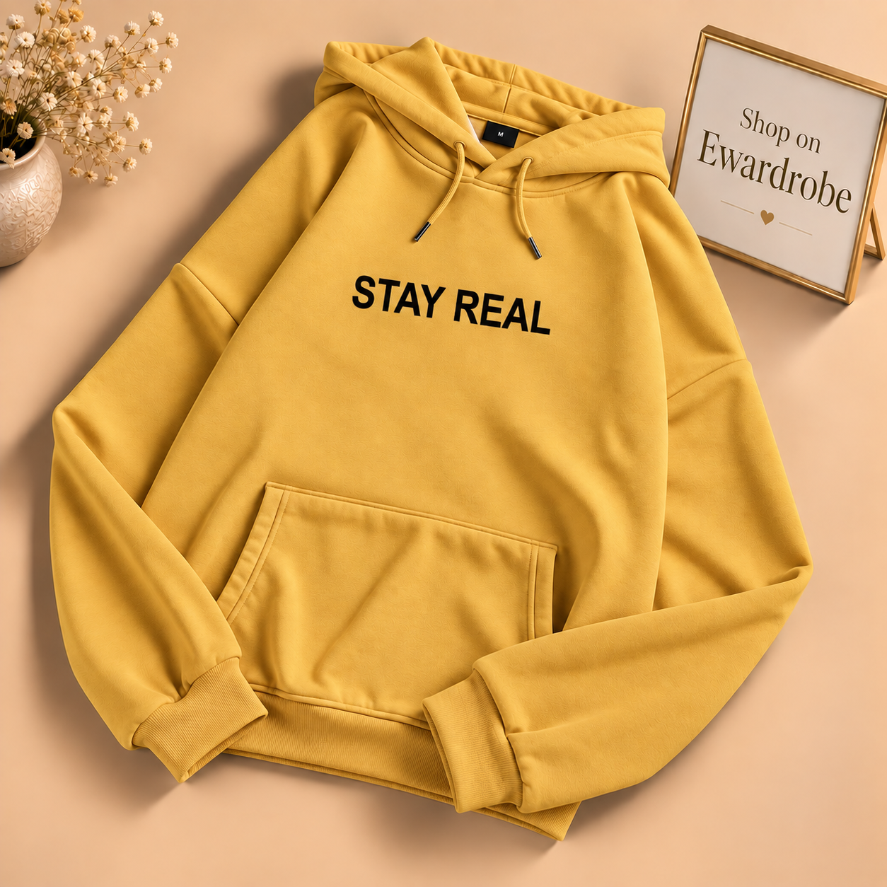 Stay Real Hoodie