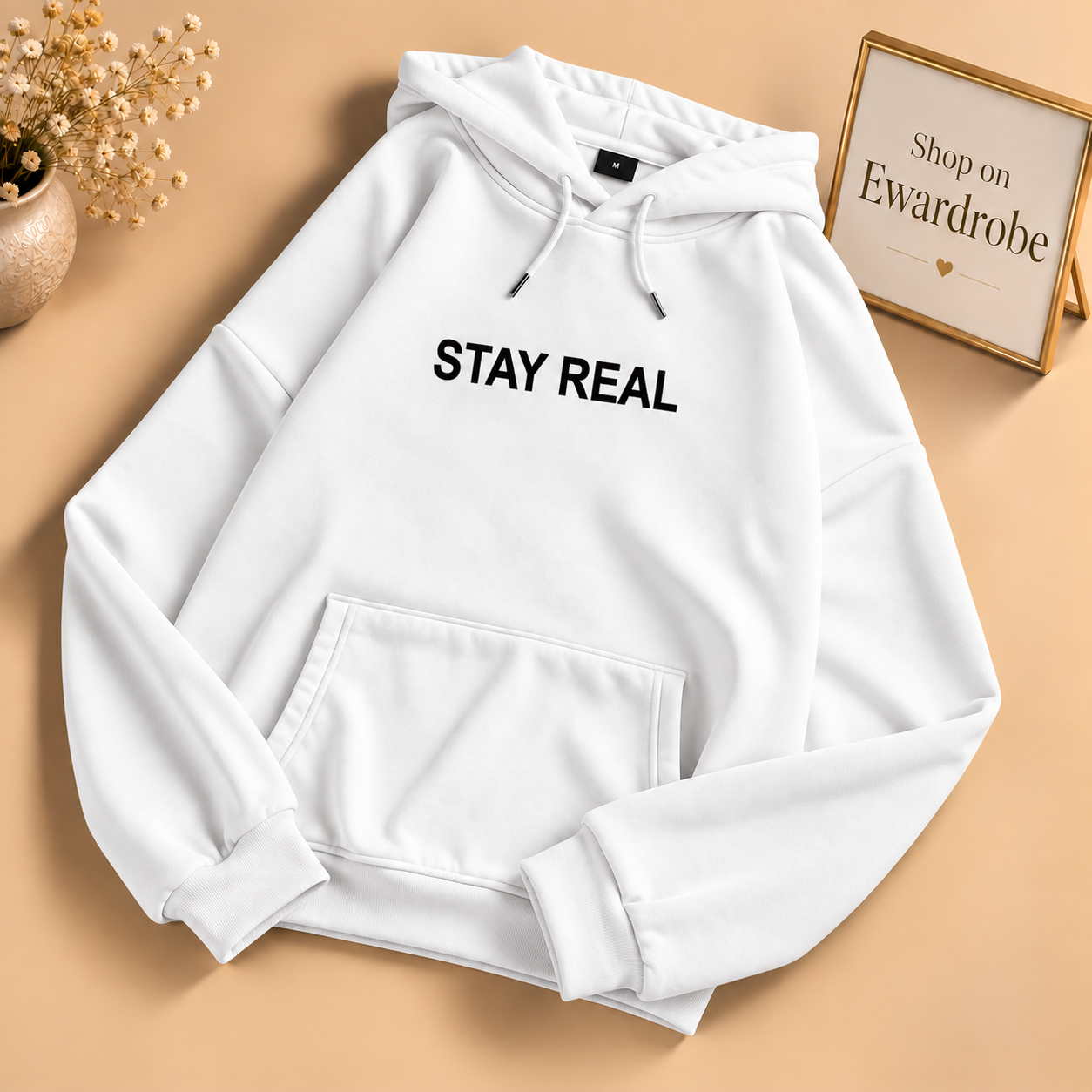 Stay Real Hoodie