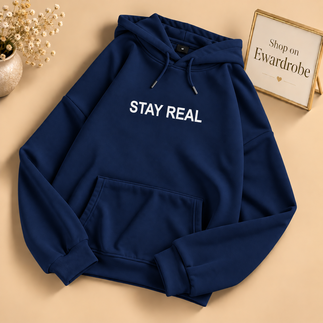 Stay Real Hoodie