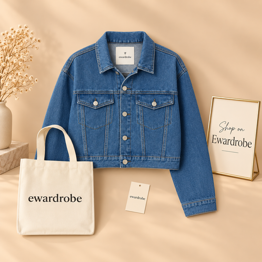 Mid Blue Denim Jacket