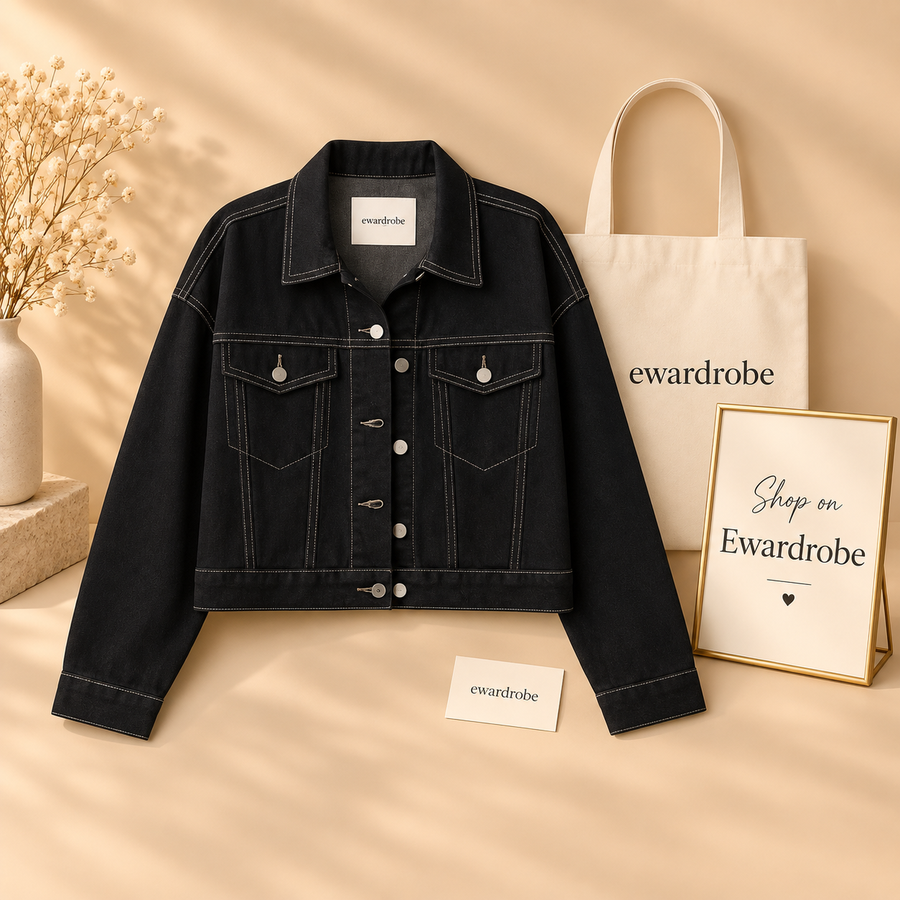 Black Denim Jacket