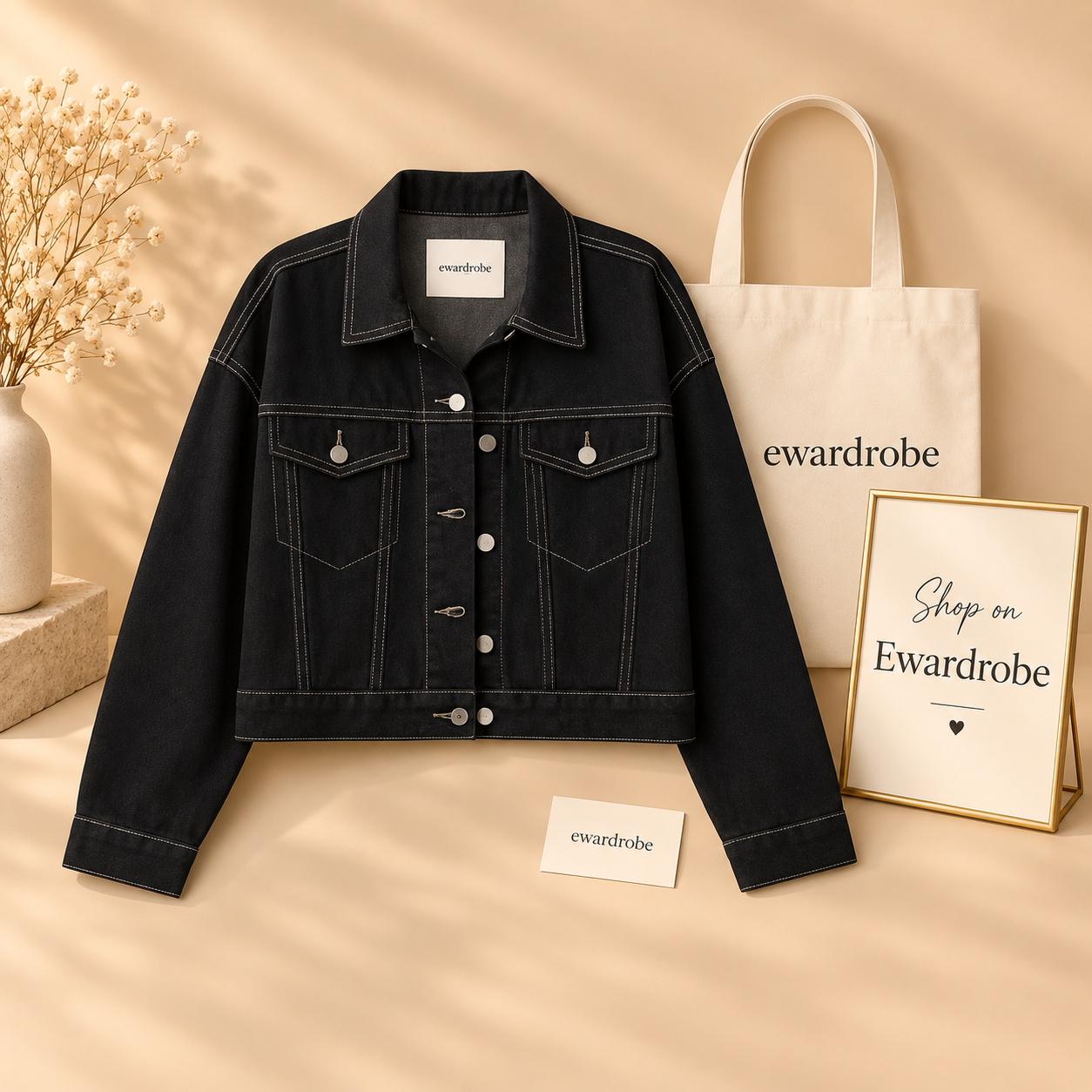 Black Denim Jacket