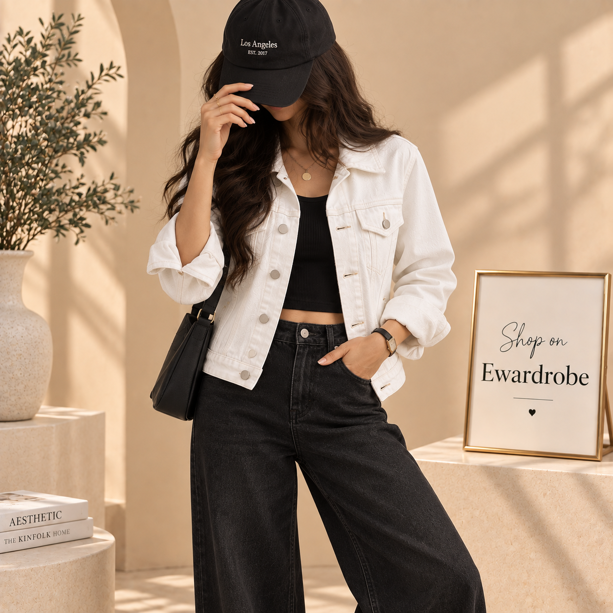 White Denim Jacket
