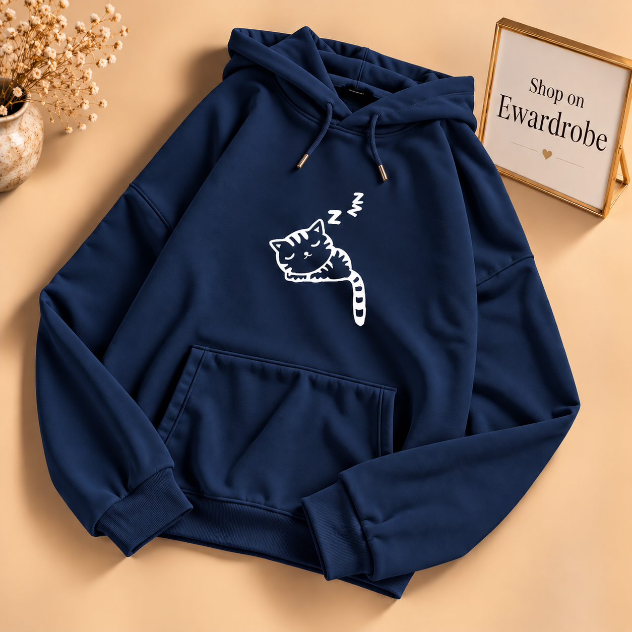 Sleepy Cat Hoodie