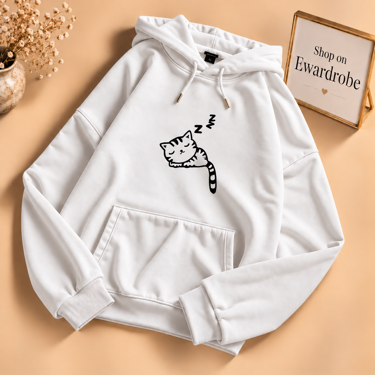 Sleepy Cat Hoodie