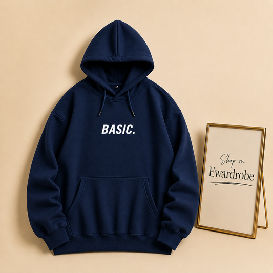 Basic Print Hoodie