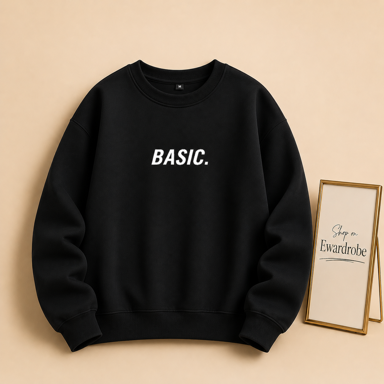 Basic Print Sweatshirt