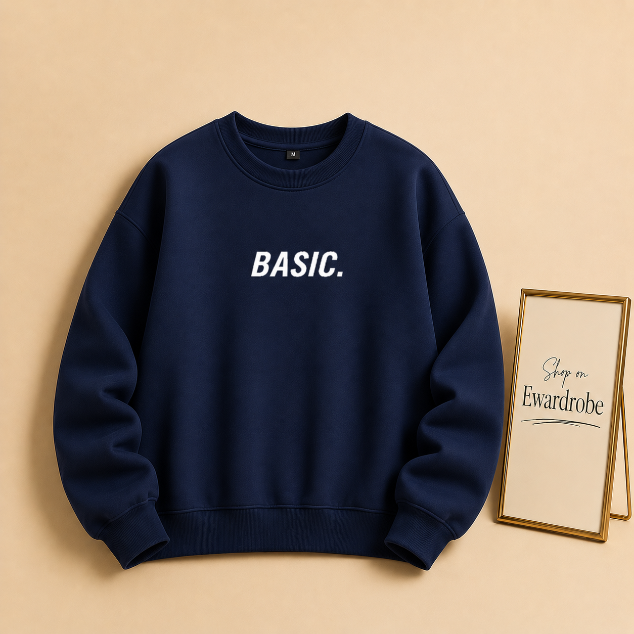 Basic Print Sweatshirt