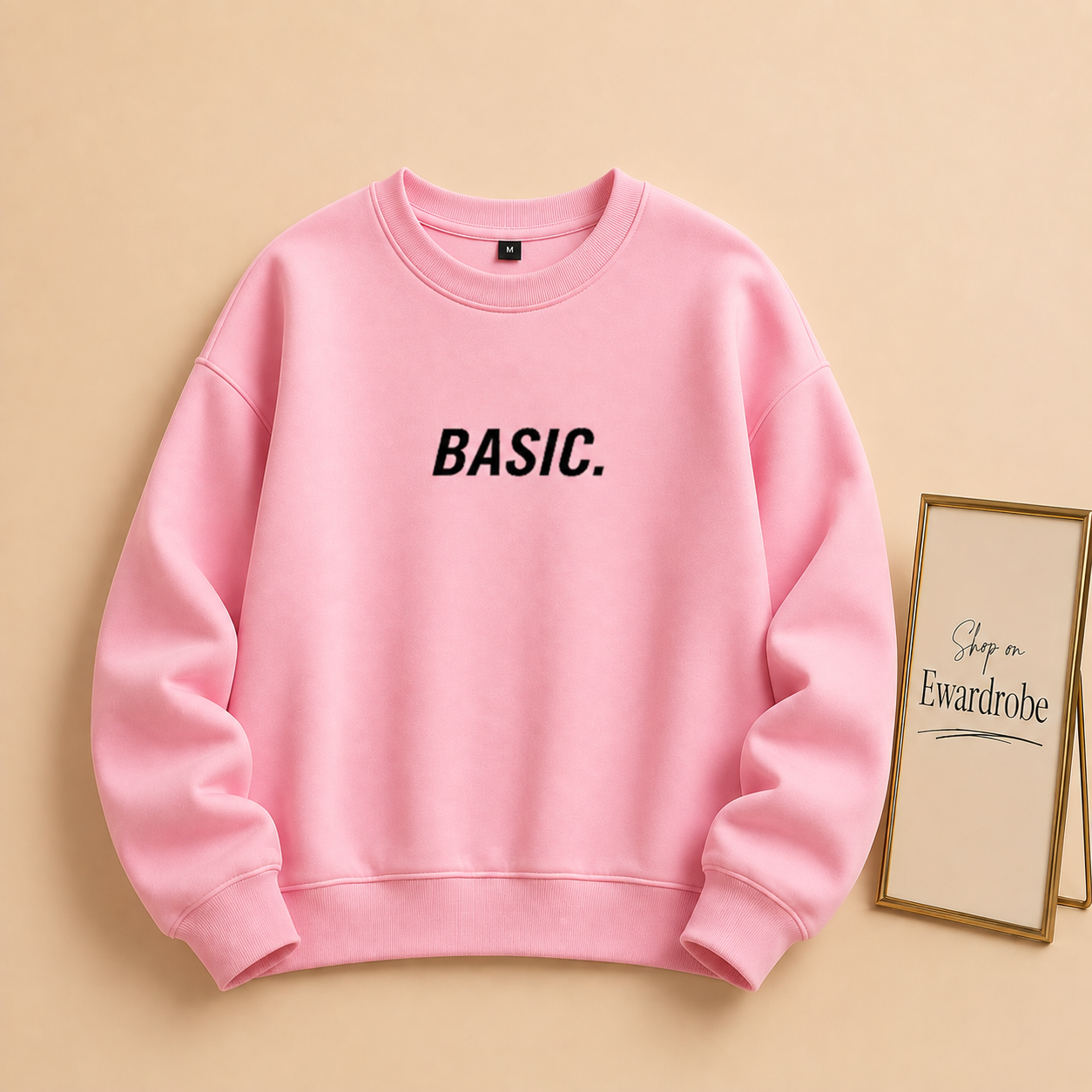 Basic Print Sweatshirt