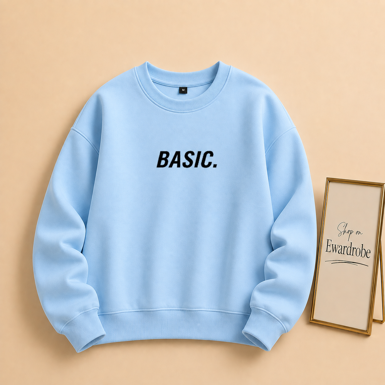 Basic Print Sweatshirt