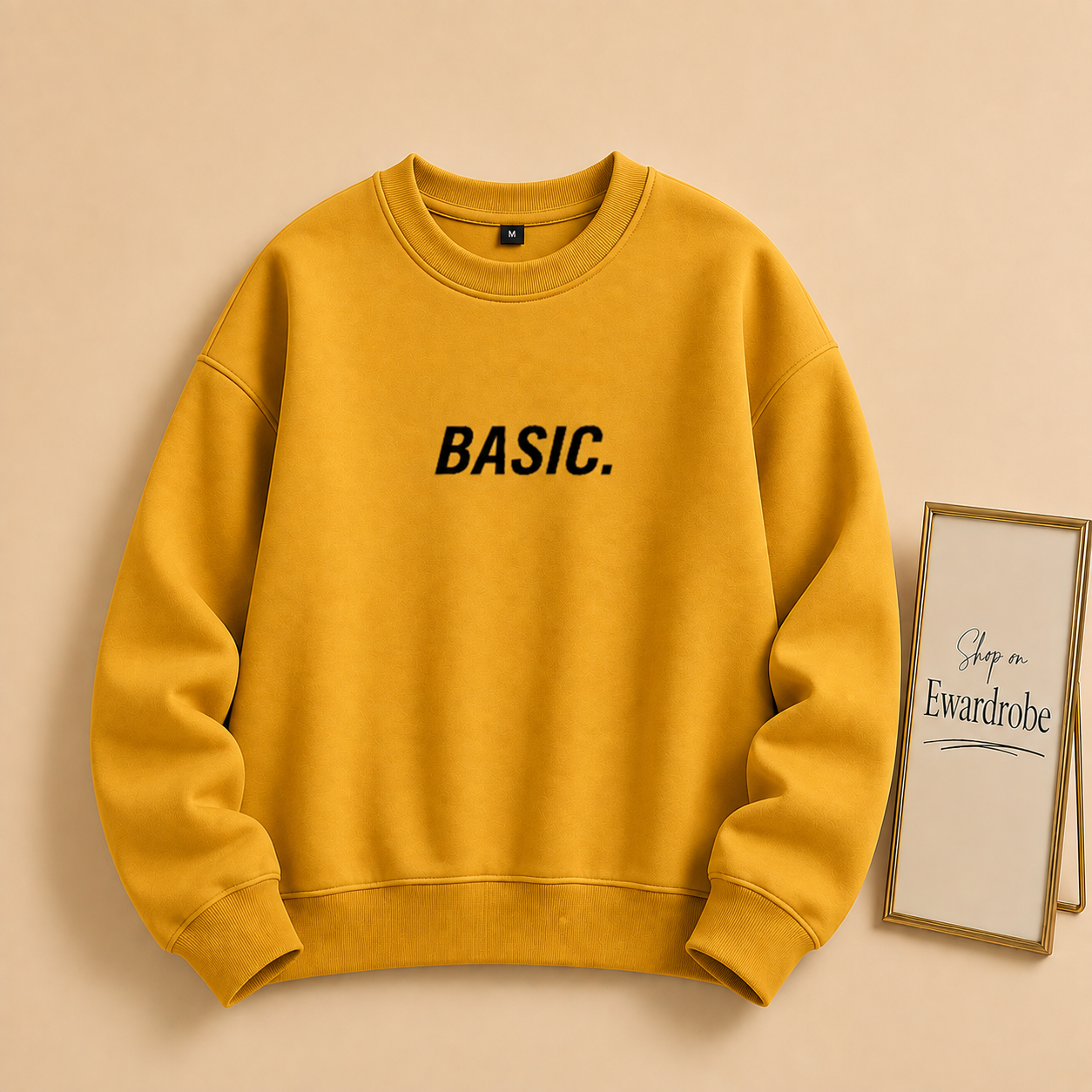 Basic Print Sweatshirt