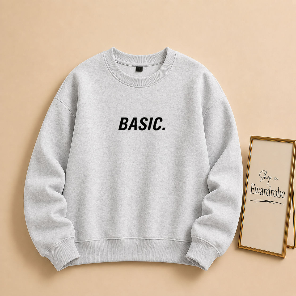Basic Print Sweatshirt