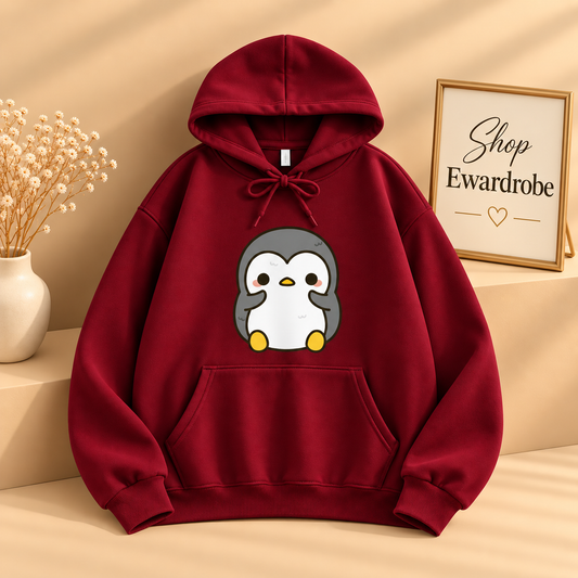 Maroon Pigeion Hoodie