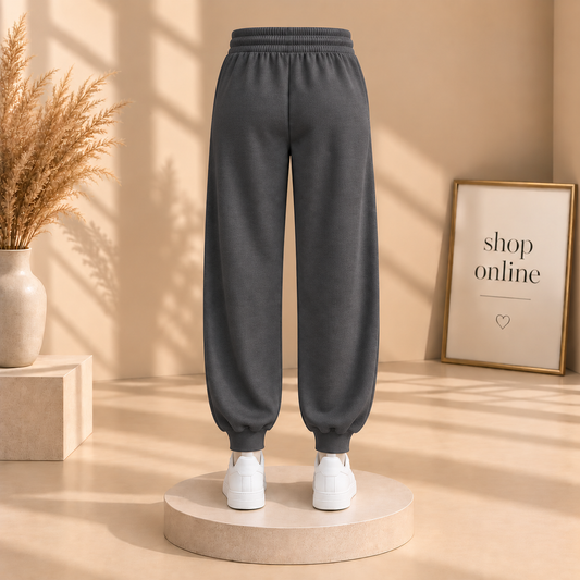 Basic Charcoal Trouser