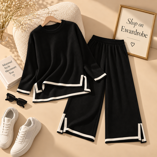 Black Lining Winter Tracksuit