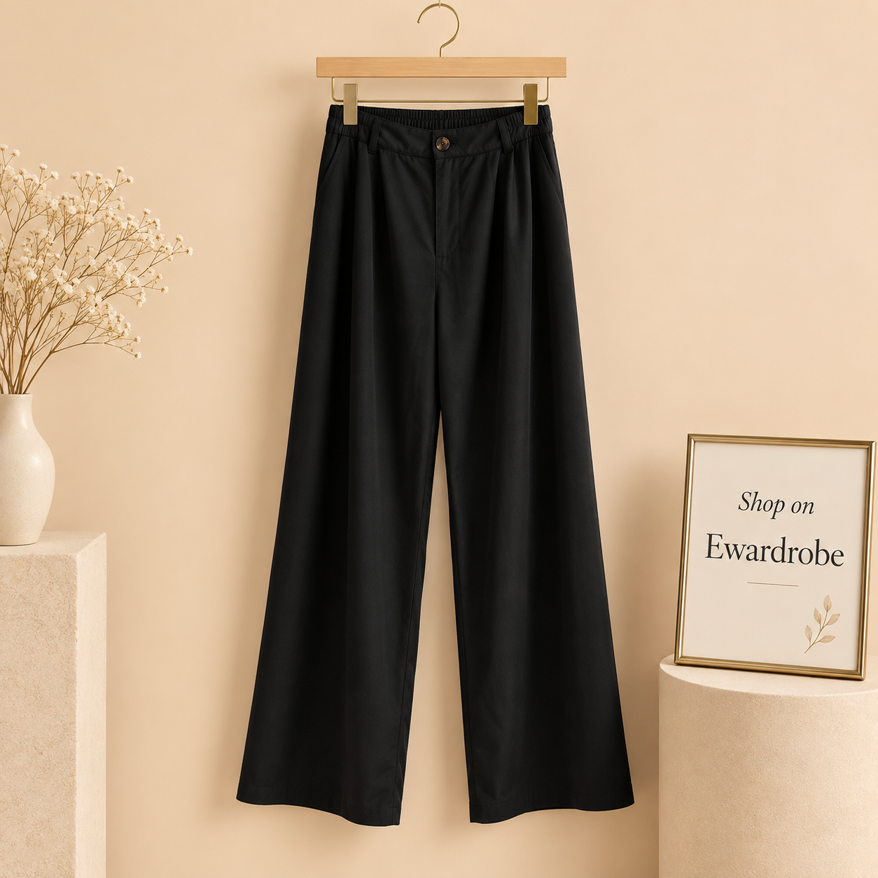 Black Wide Leg Jeans