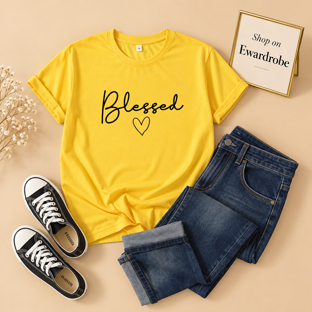 Blessed Print Tshirt