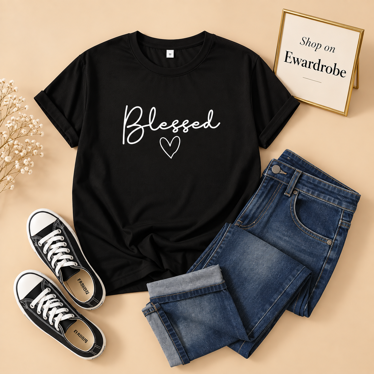 Blessed Print Tshirt