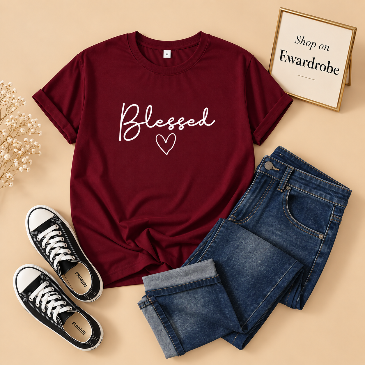 Blessed Print Tshirt