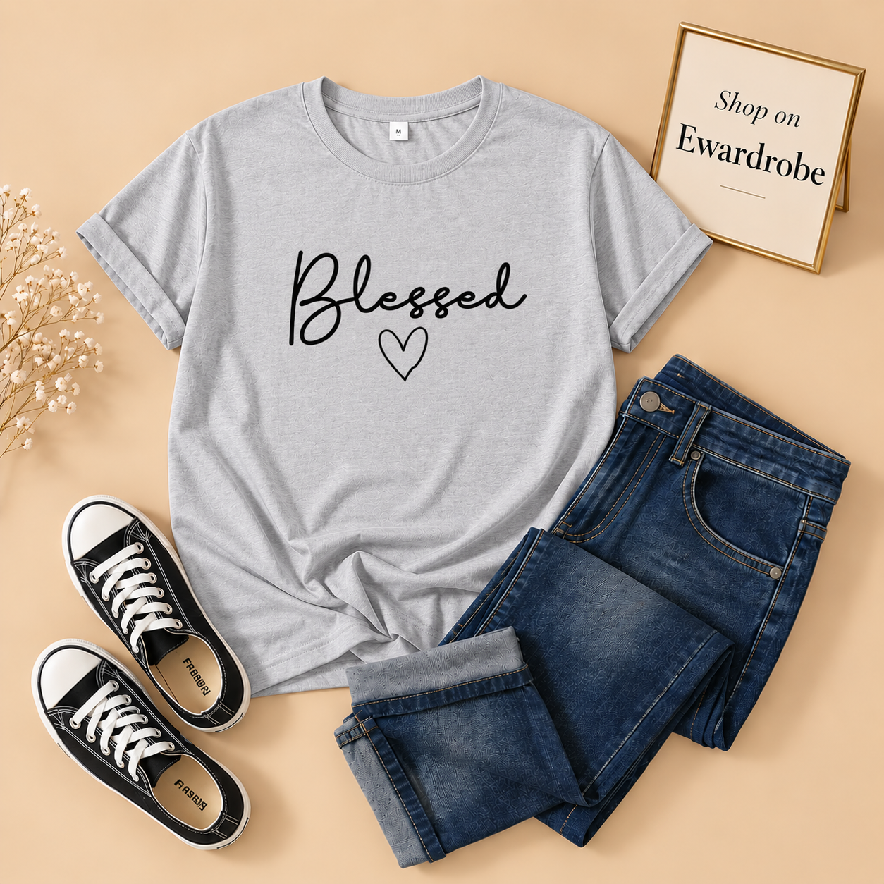 Blessed Print Tshirt