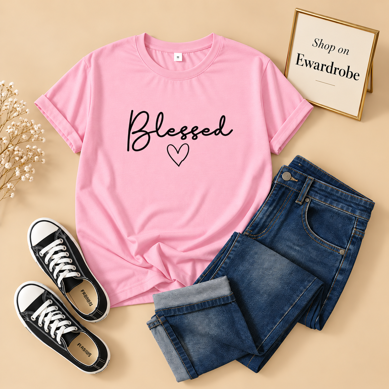 Blessed Print Tshirt