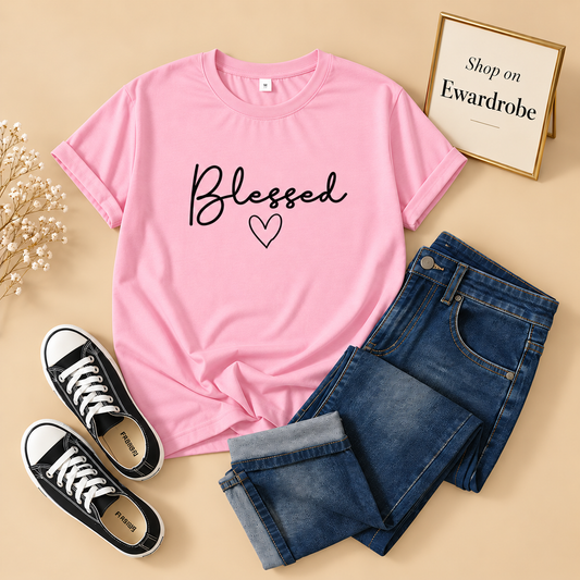 Blessed Print Tshirt