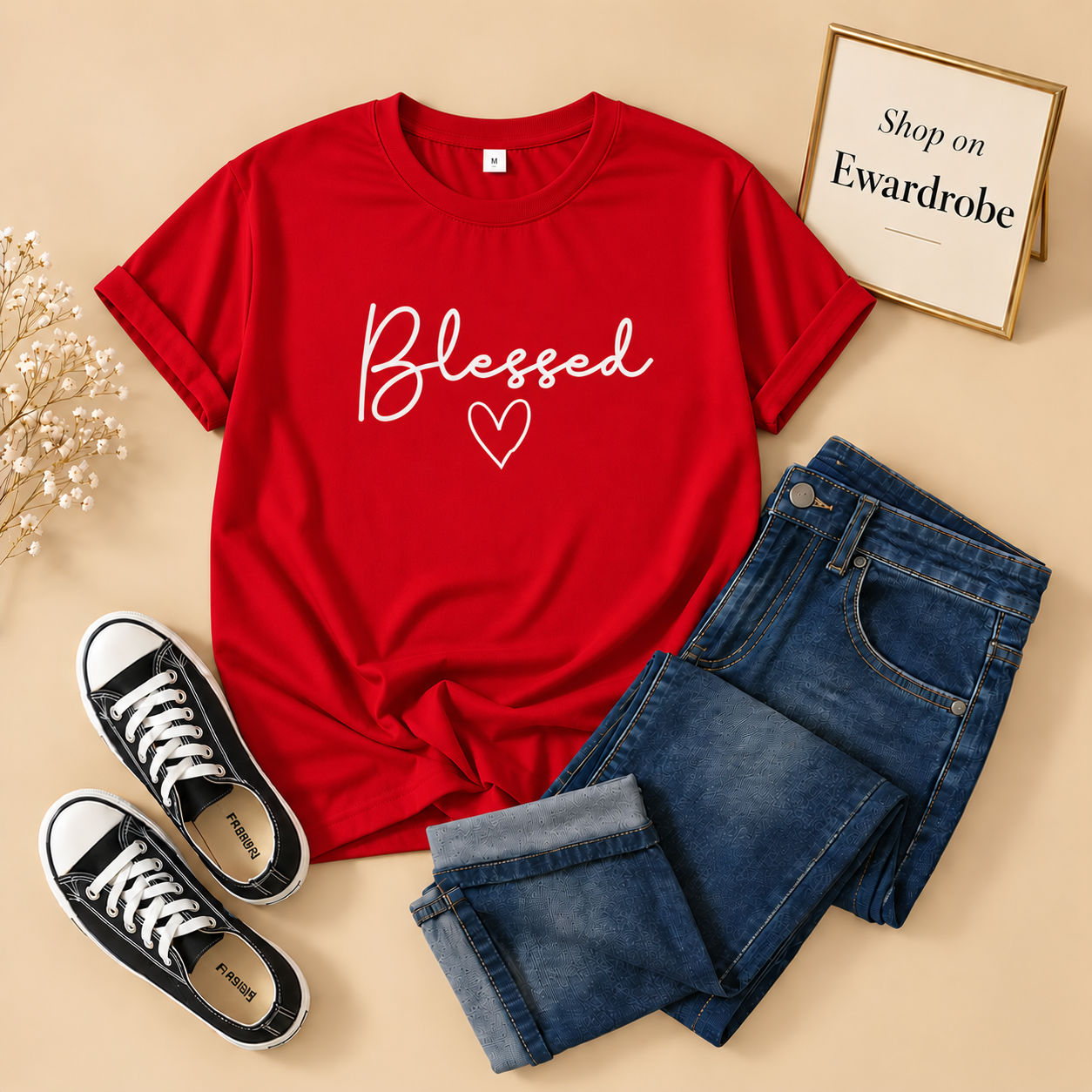 Blessed Print Tshirt