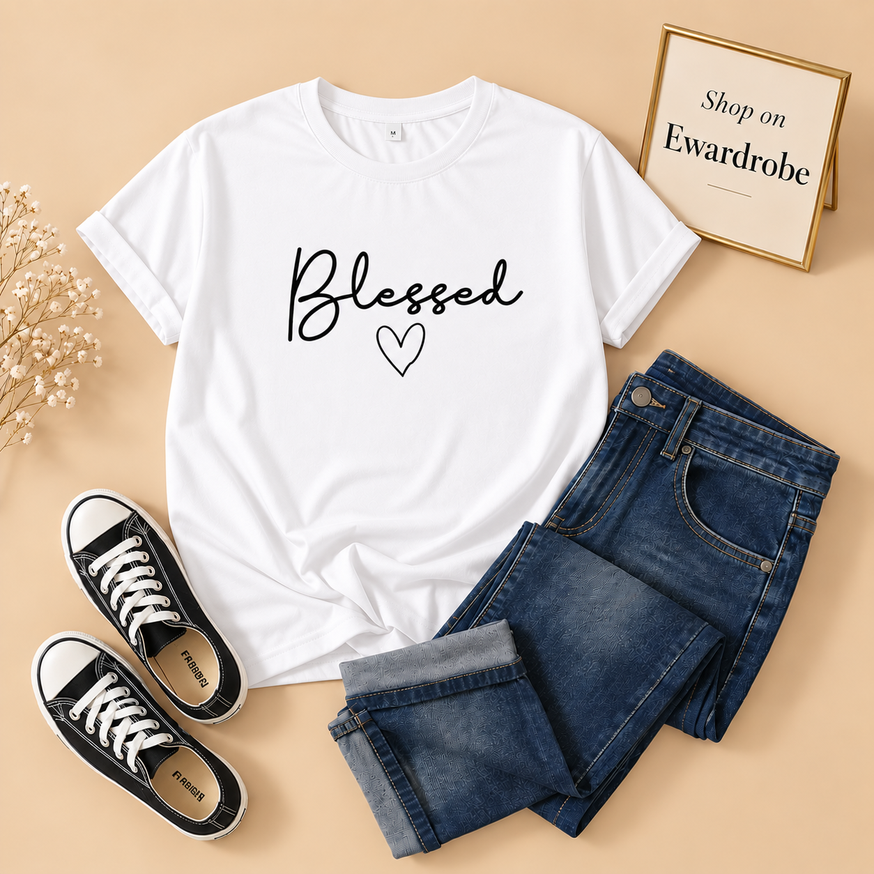 Blessed Print Tshirt