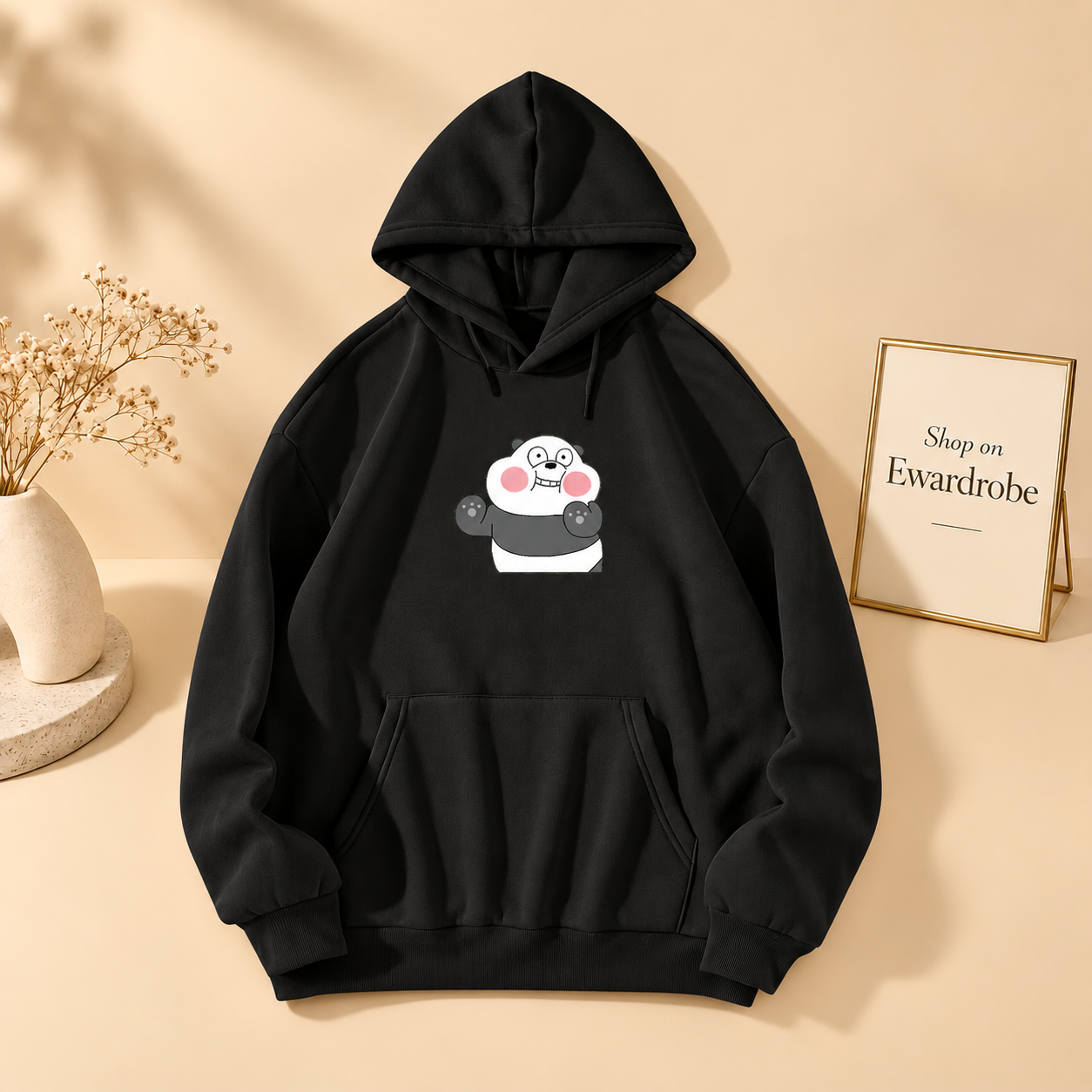 Blushing Panda Hoodie