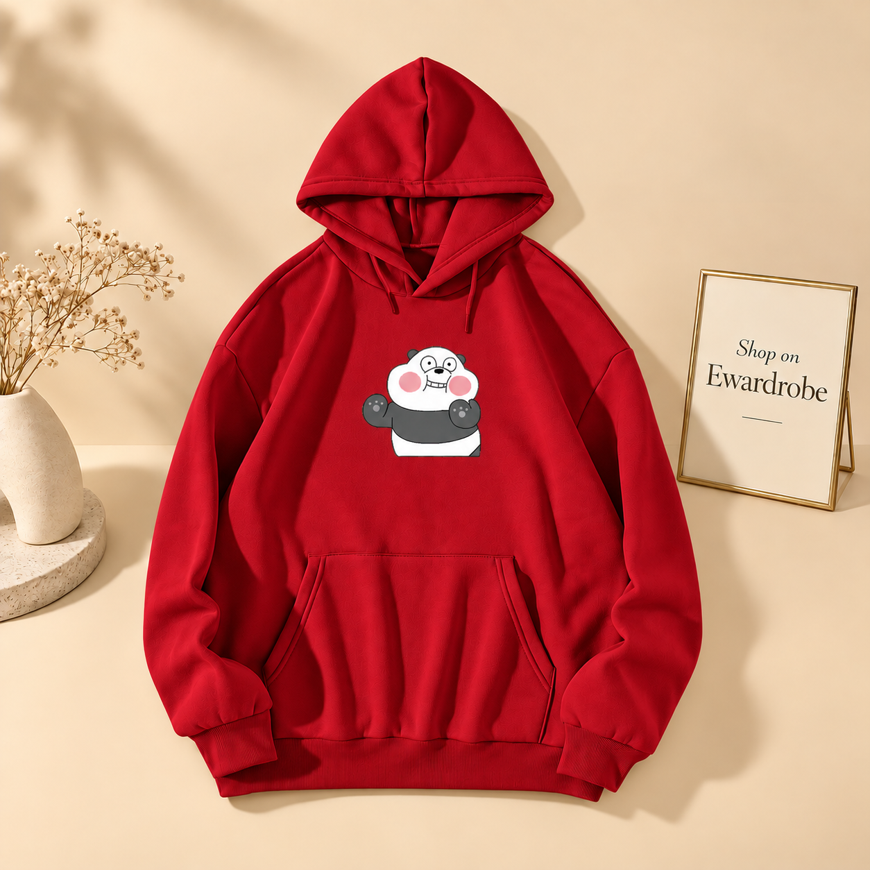 Blushing Panda Hoodie