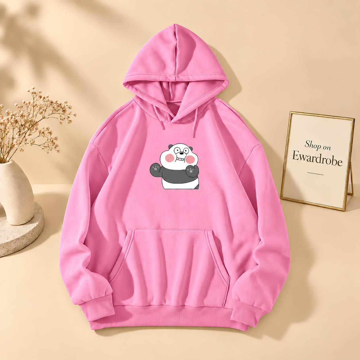 Blushing Panda Hoodie