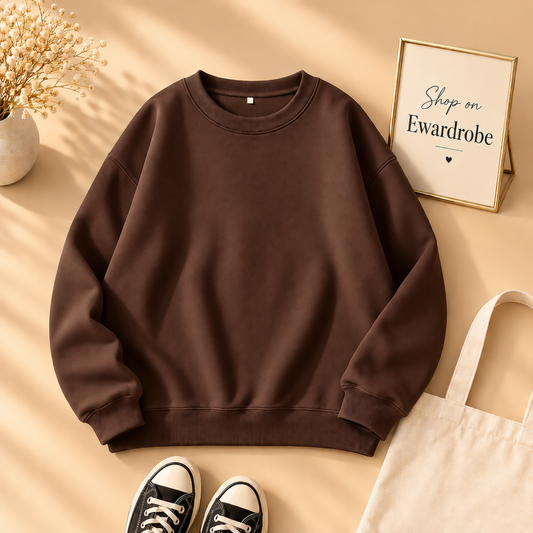 Basic Brown Sweatshirt
