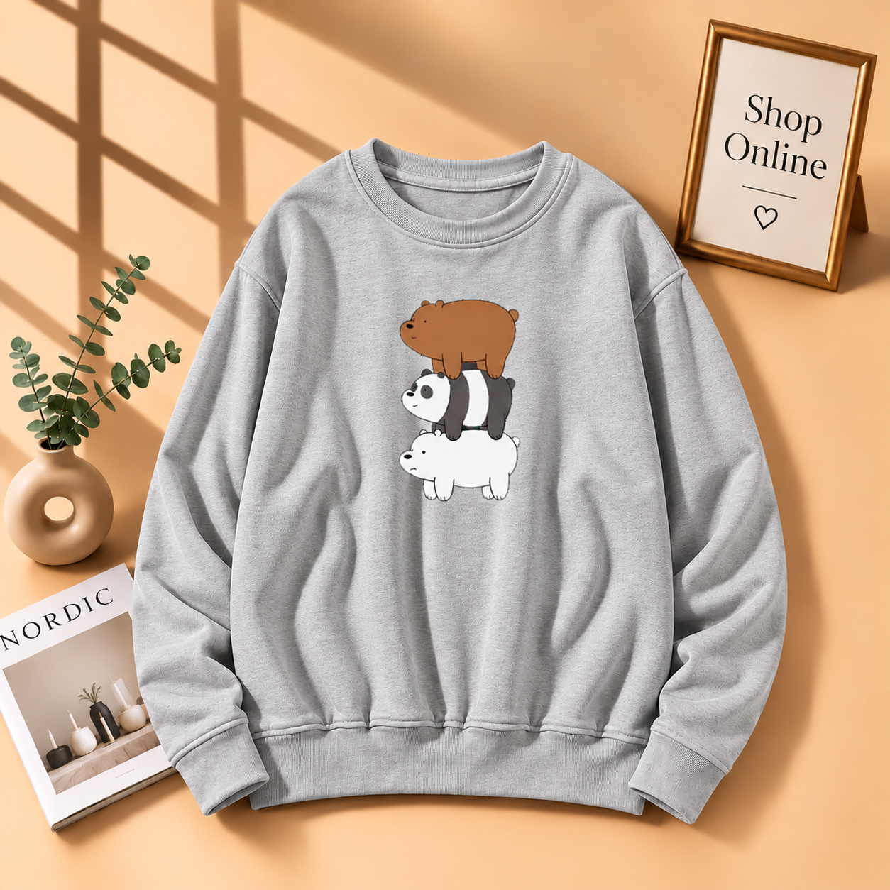 Panda Over Panda Sweatshirt