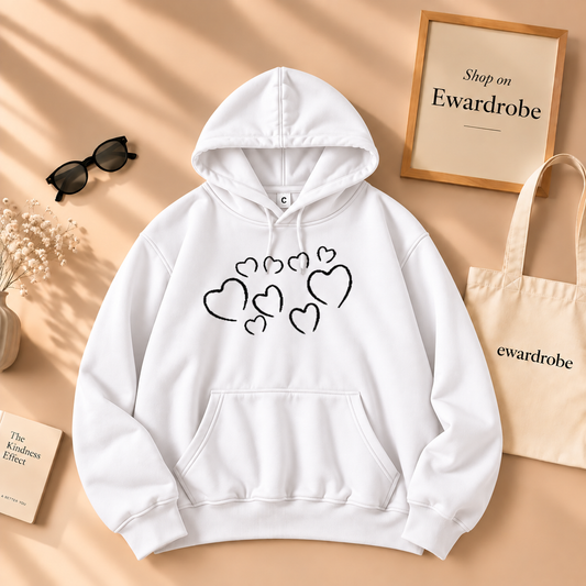 Plus Heart Hoodie