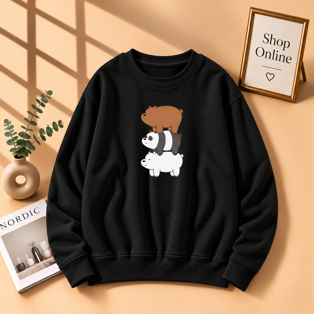 Panda Over Panda Sweatshirt