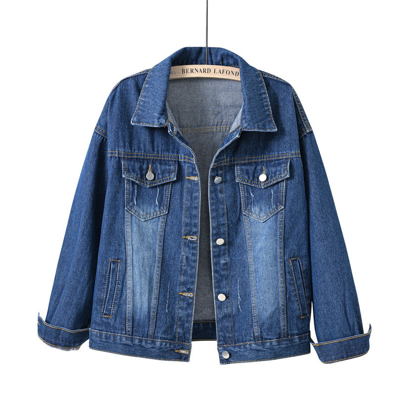 MID BLUE DENIM JACKET