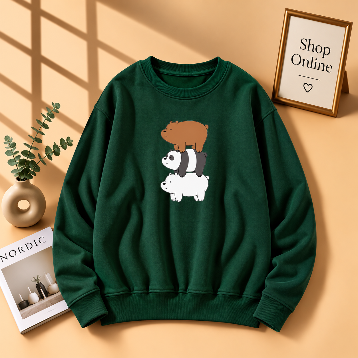 Panda Over Panda Sweatshirt