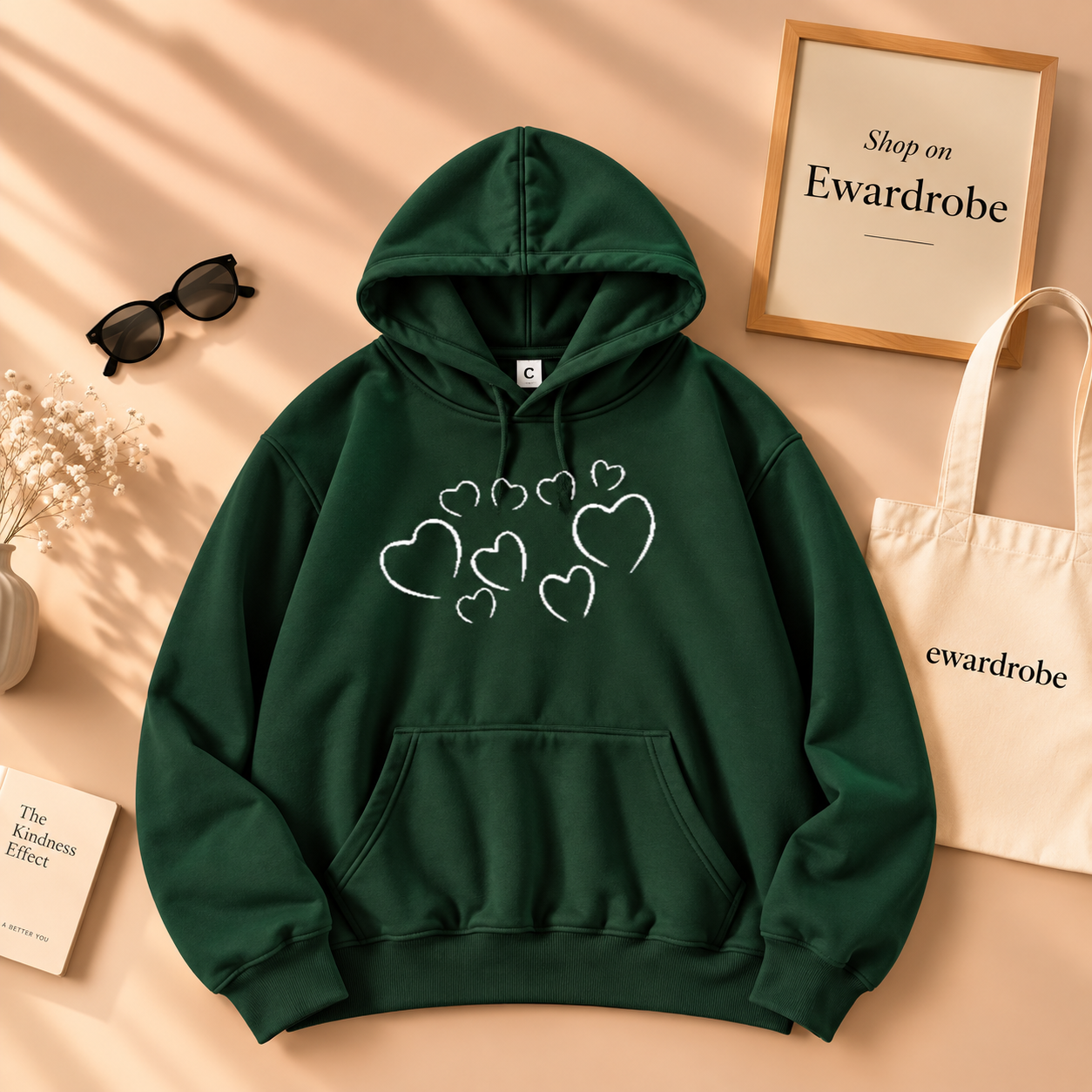 Plus Heart Hoodie