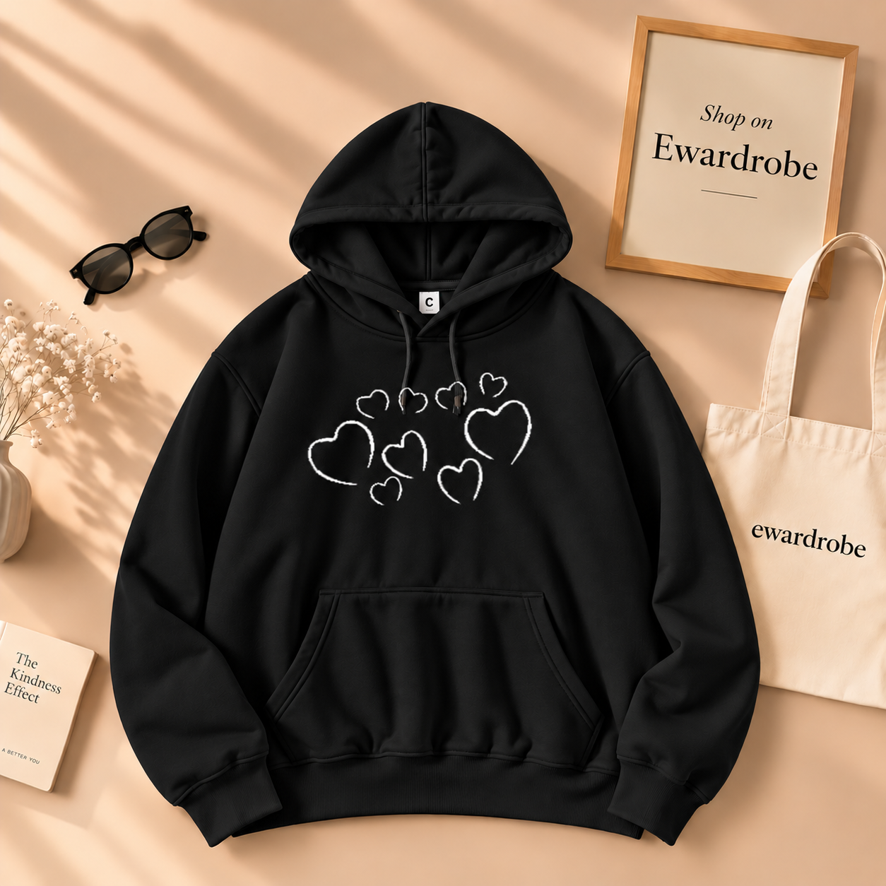 Plus Heart Hoodie