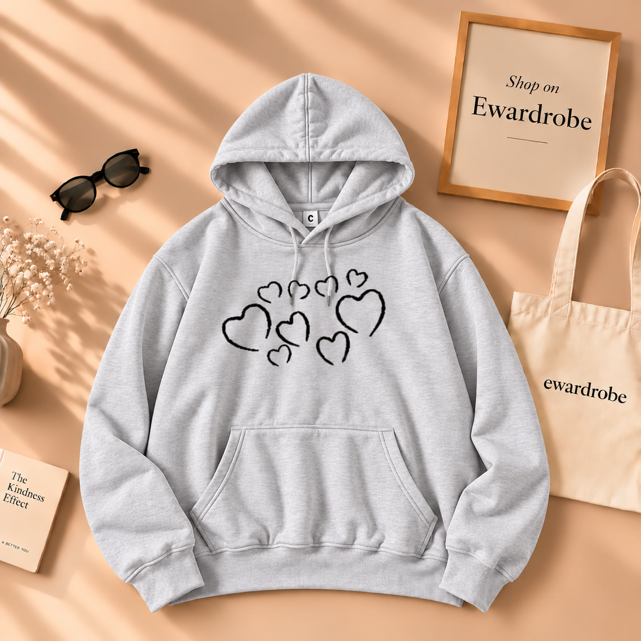 Plus Heart Hoodie