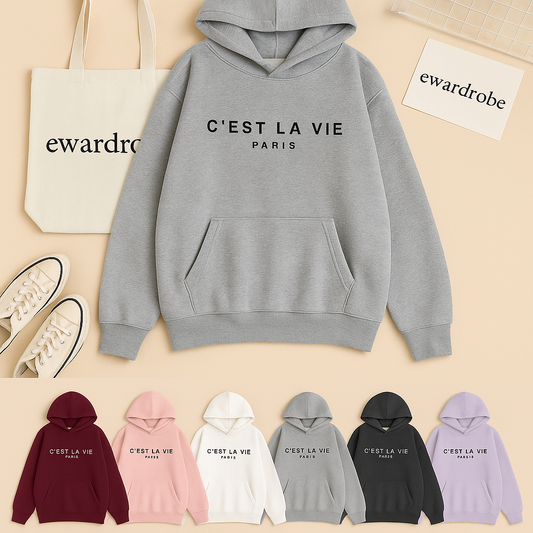 CEST LAVIE HOODIE