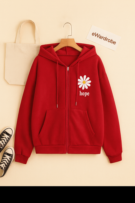 RED ZIPPER HOPE SUNFLOWER