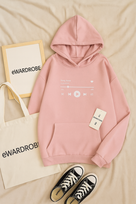 PINK SONG NAME HOODIE