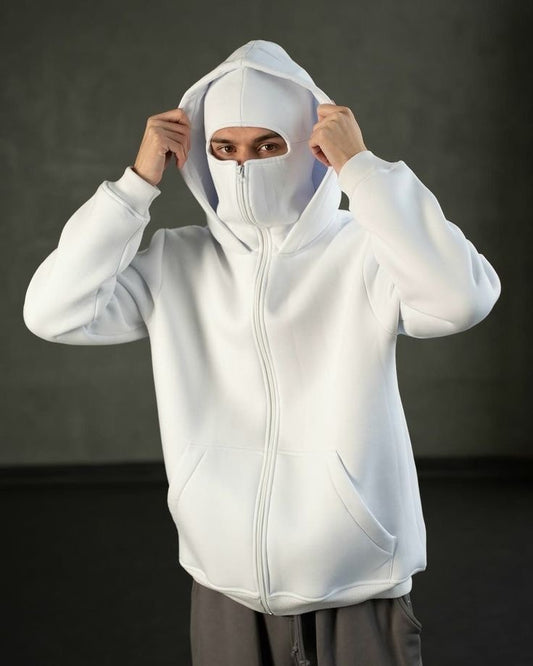 NINJA WHITE HOODIE