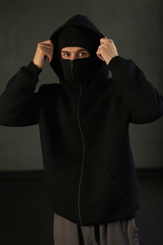 NINJA BLACK HOODIE