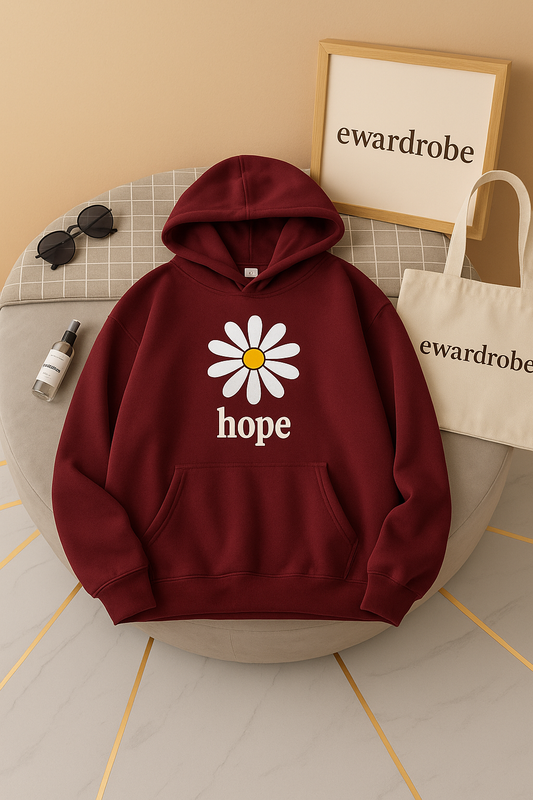 MAROON HOOD HOPE SUNFLOWER
