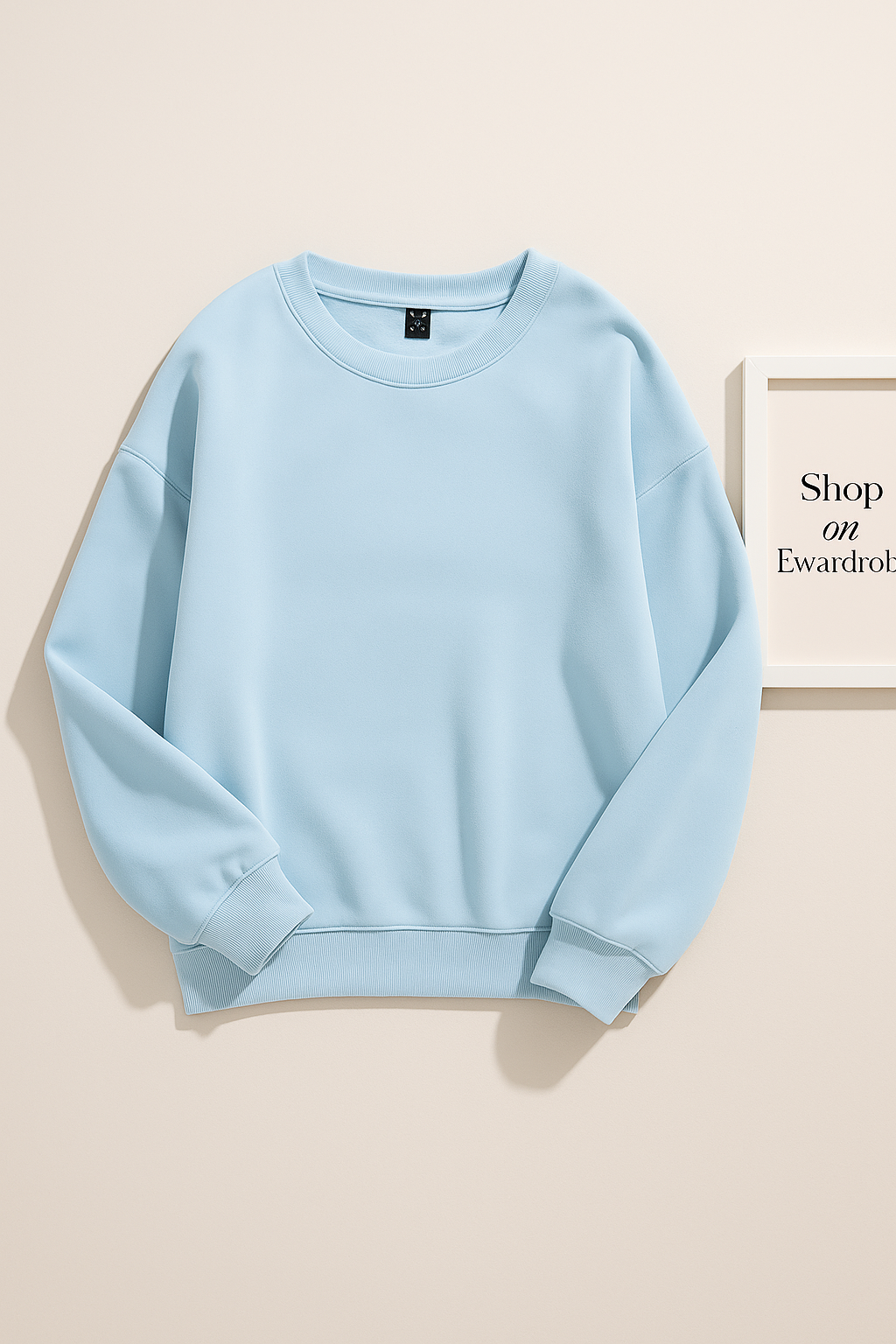 SKY BLUE PLAIN SWEATSHIRT
