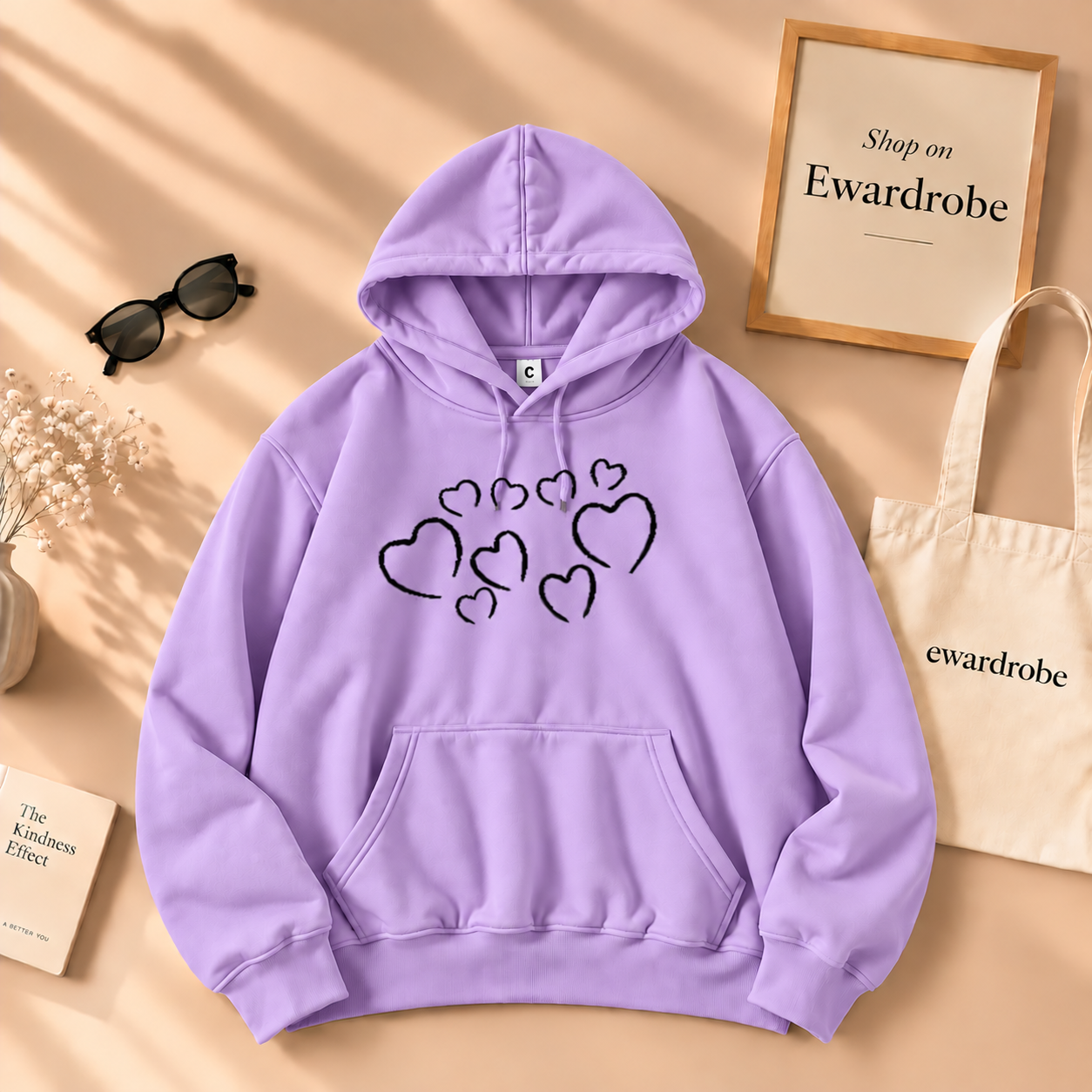 Plus Heart Hoodie